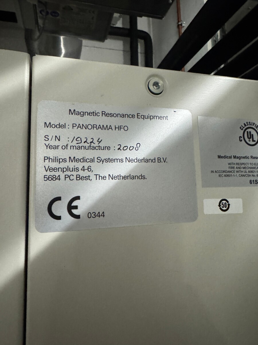 Philips- Panorama HFO - MRI Scanner - MRT-Scanner - Baujahr 2008