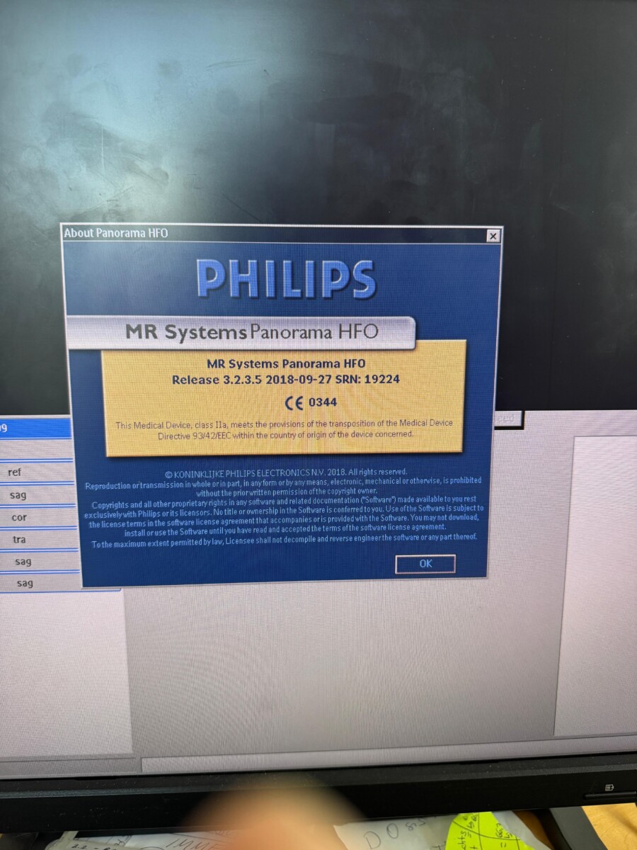 Philips- Panorama HFO - MRI Scanner - MRT-Scanner - Baujahr 2008