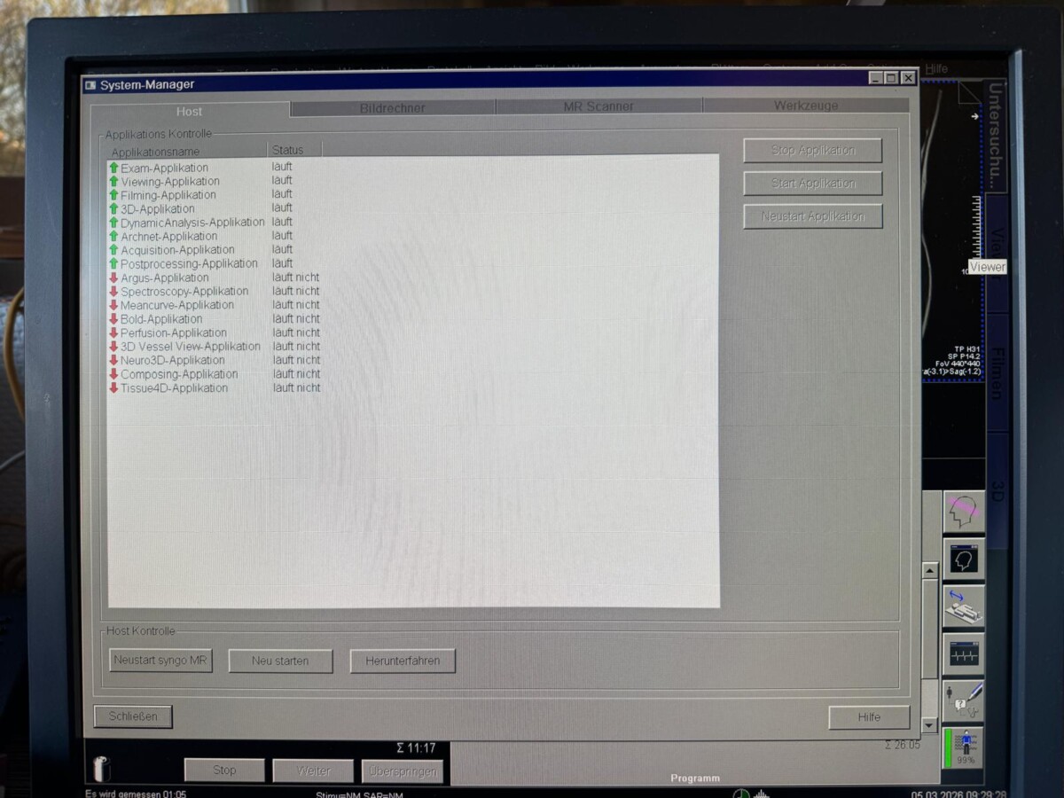 Siemens - MAGNETOM Avanto - MRT-Scanner - MRI Scanner - REF 7391167 - Baujahr 2008