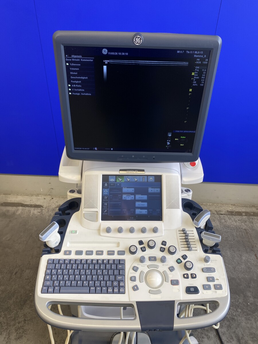 GE HealthCare - LOGIQ E9 - Ultraschallgerät - Ultrasound System - REF 5197104-2