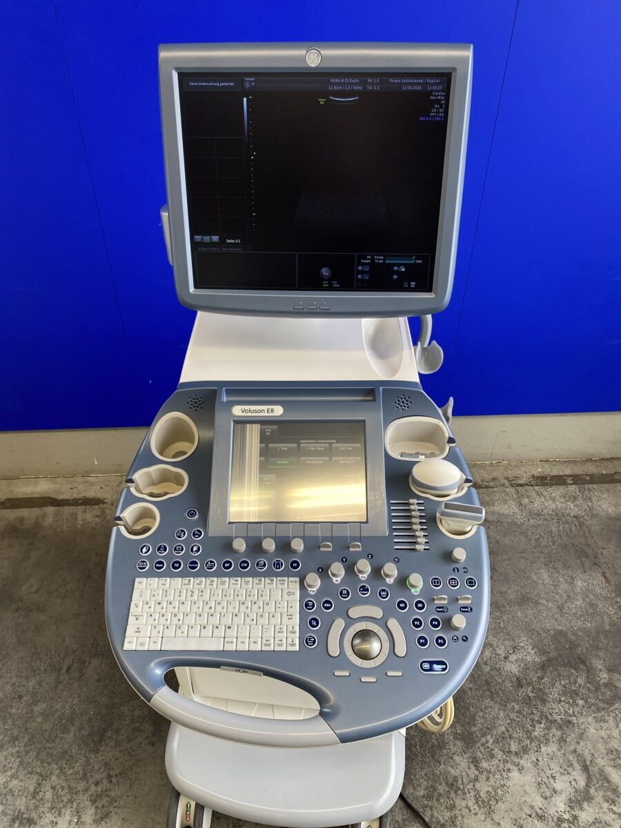 GE - Voluson E8 - Ultraschallgerät - Ultrasound System - Baujahr 09/2010