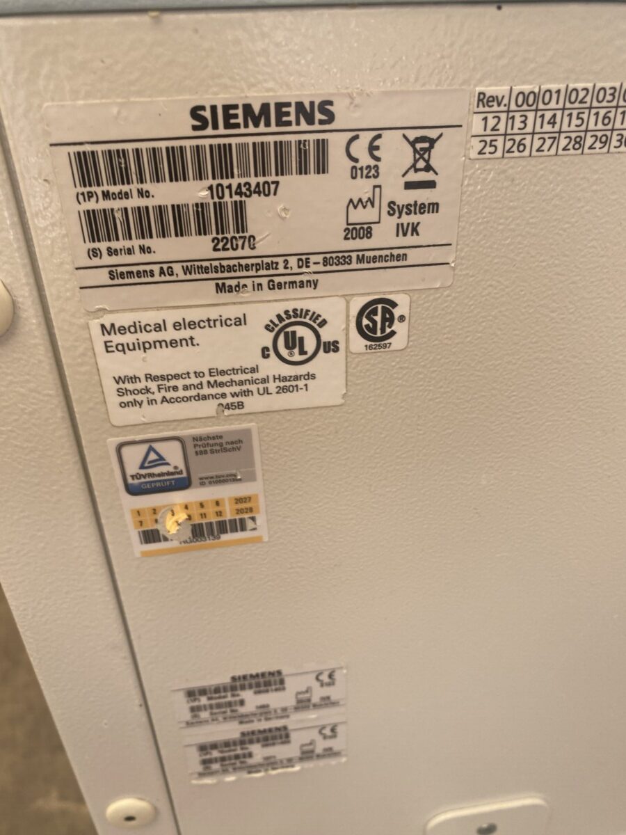 Siemens - C-Bogen-System - C-arm System - ARCADIS Orbic - REF 10143407 - Baujahr 2008