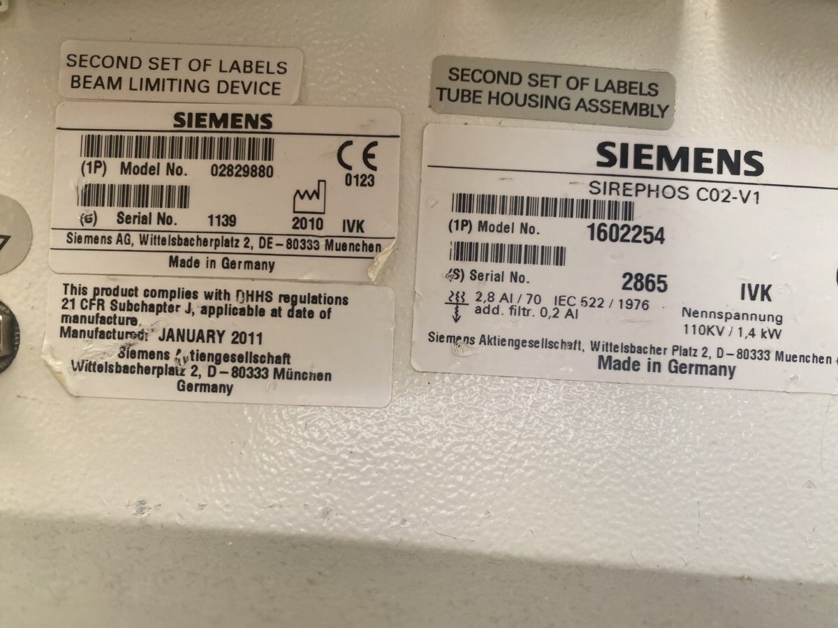 Siemens - C-Bogen-System - C-arm System - ARCADIS Orbic - REF 10143407 - Baujahr 2008