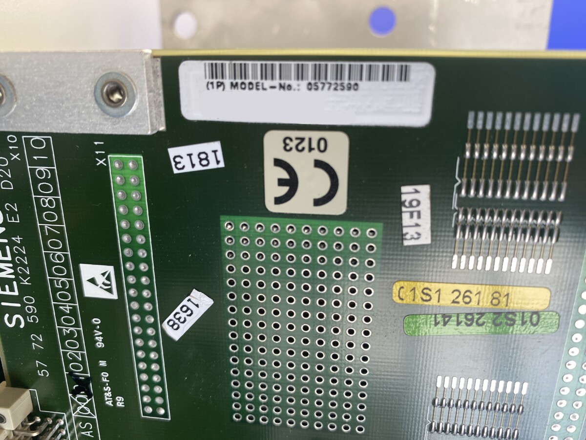 Siemens - D14 RFCI Hauptplatine - D14 RFCI Motherboard - PN 5773085 K2224