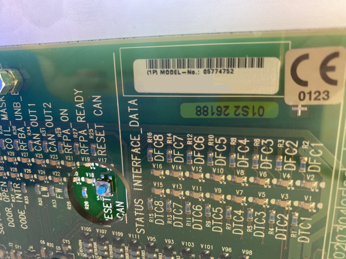Siemens - D14 RFCI Hauptplatine - D14 RFCI Motherboard - PN 5773085 K2224
