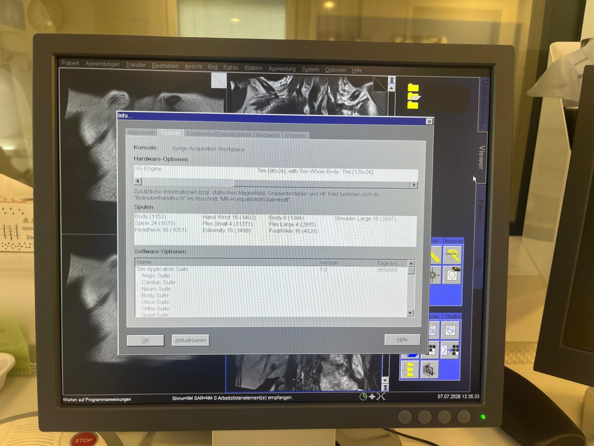 Siemens - MAGNETOM Spectra 3T - MRT-Scanner - MRI Scanner - REF 10837643 - Bauahr 2013