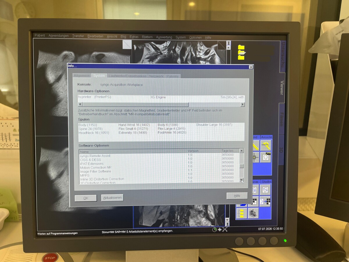 Siemens - MAGNETOM Spectra 3T - MRT-Scanner - MRI Scanner - REF 10837643 - Bauahr 2013