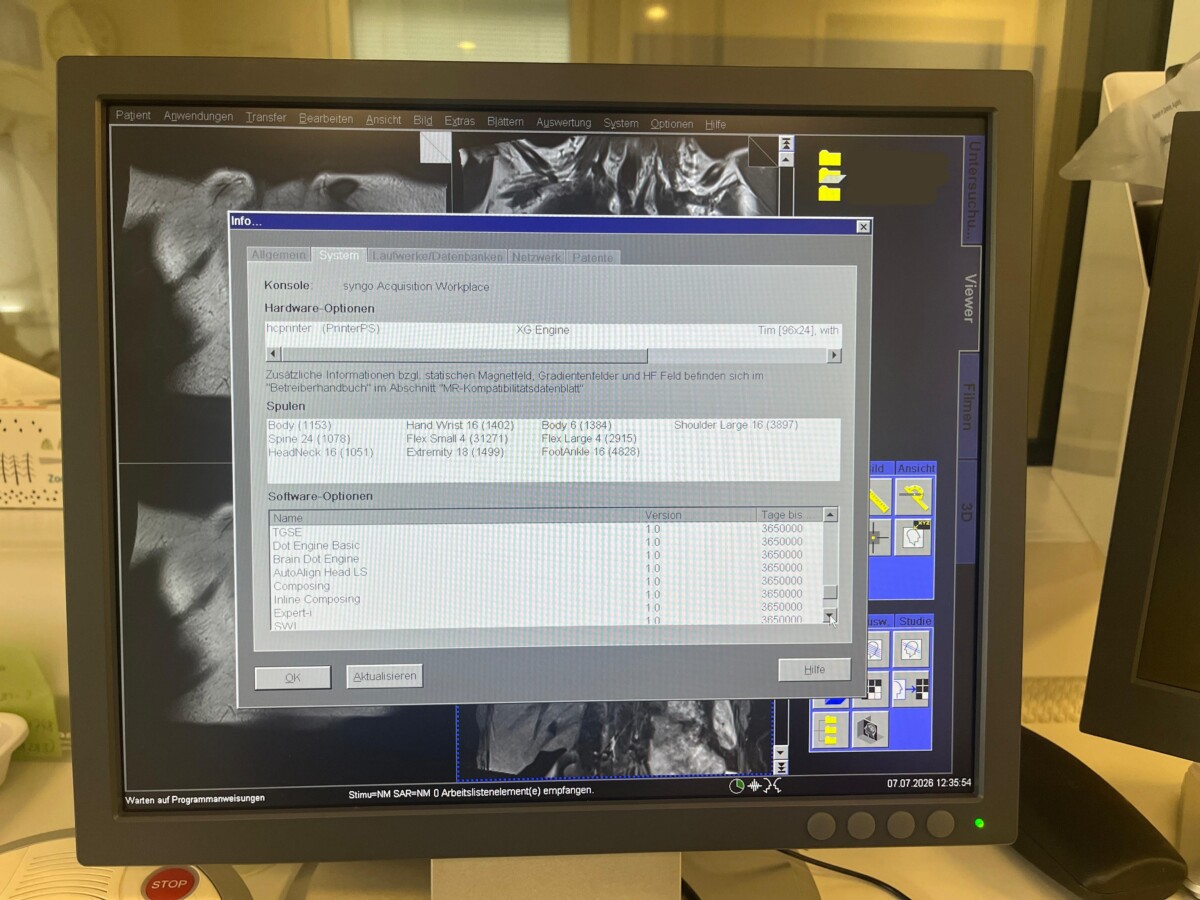 Siemens - MAGNETOM Spectra 3T - MRT-Scanner - MRI Scanner - REF 10837643 - Bauahr 2013
