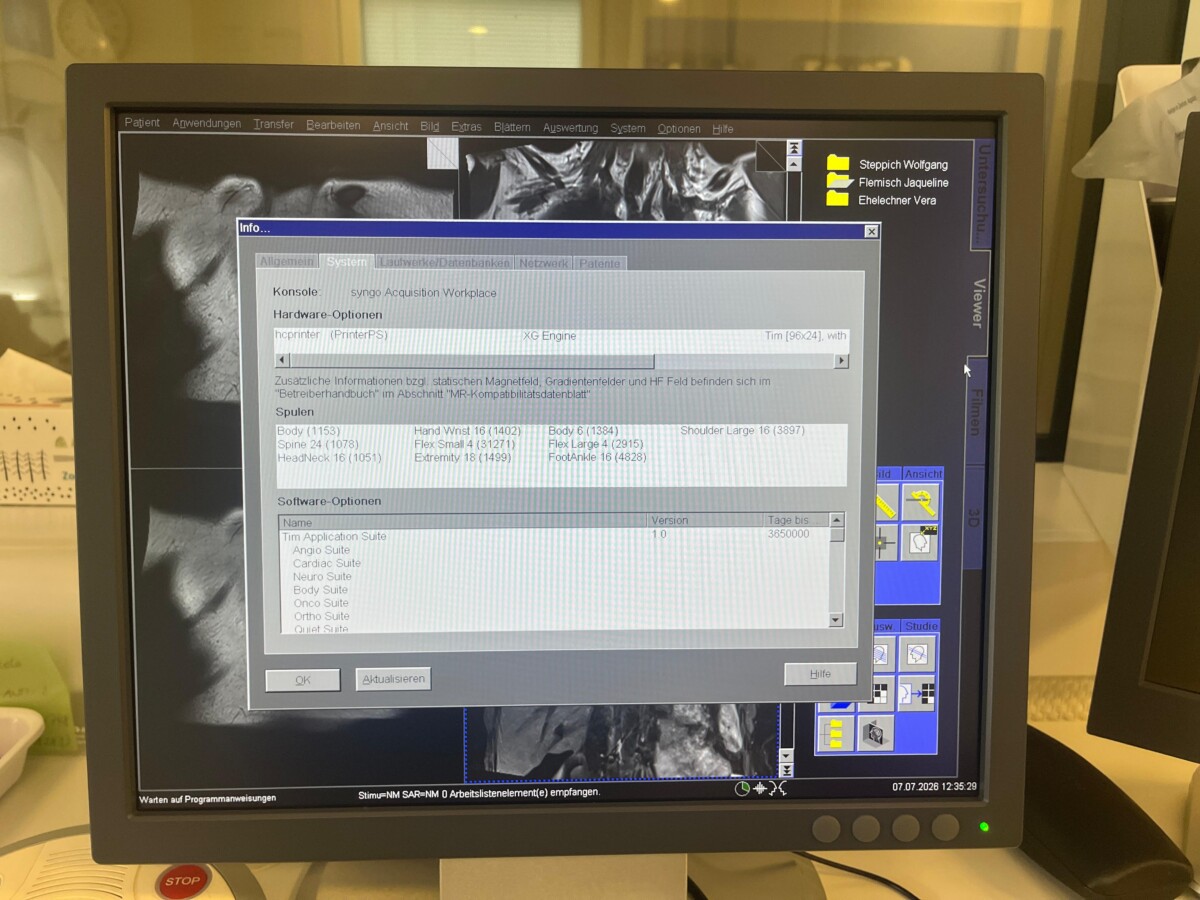 Siemens - MAGNETOM Spectra 3T - MRT-Scanner - MRI Scanner - REF 10837643 - Bauahr 2013