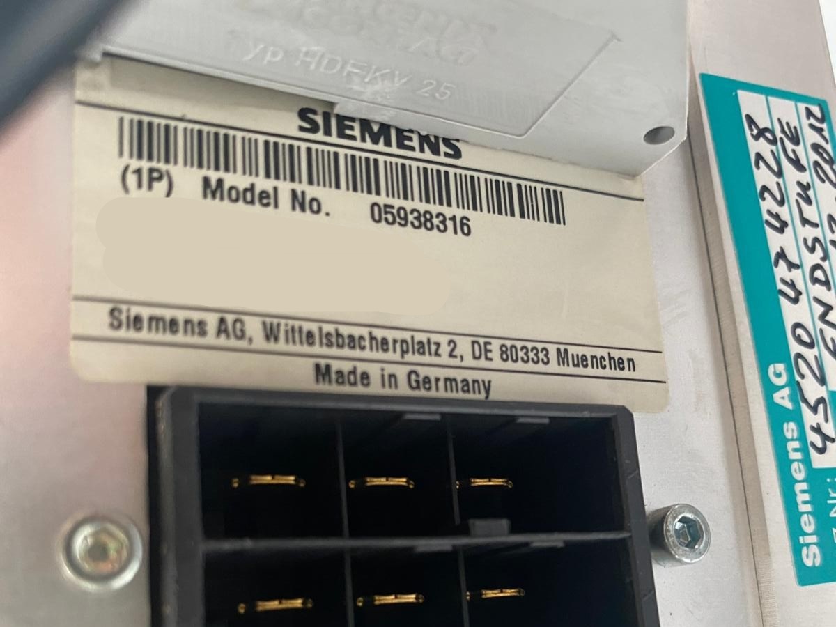 Siemens - Leistungsstufe Popeye - Power Stage Popeye - PN 5938316