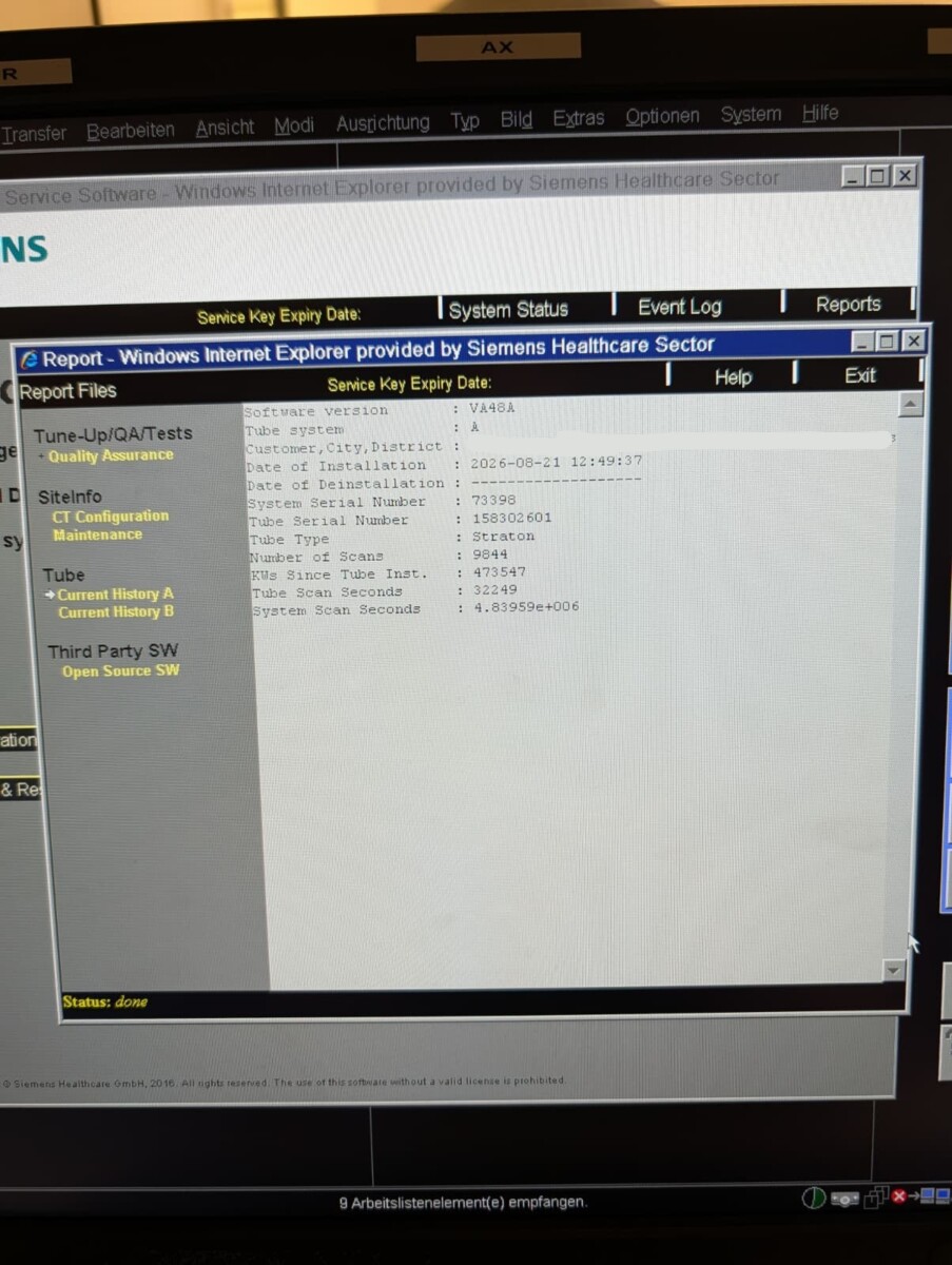 Siemens - SOMATOM Definition Flash 128 - CT-Scanner - CT Scanner - REF 10430603 - Baujahr 2011