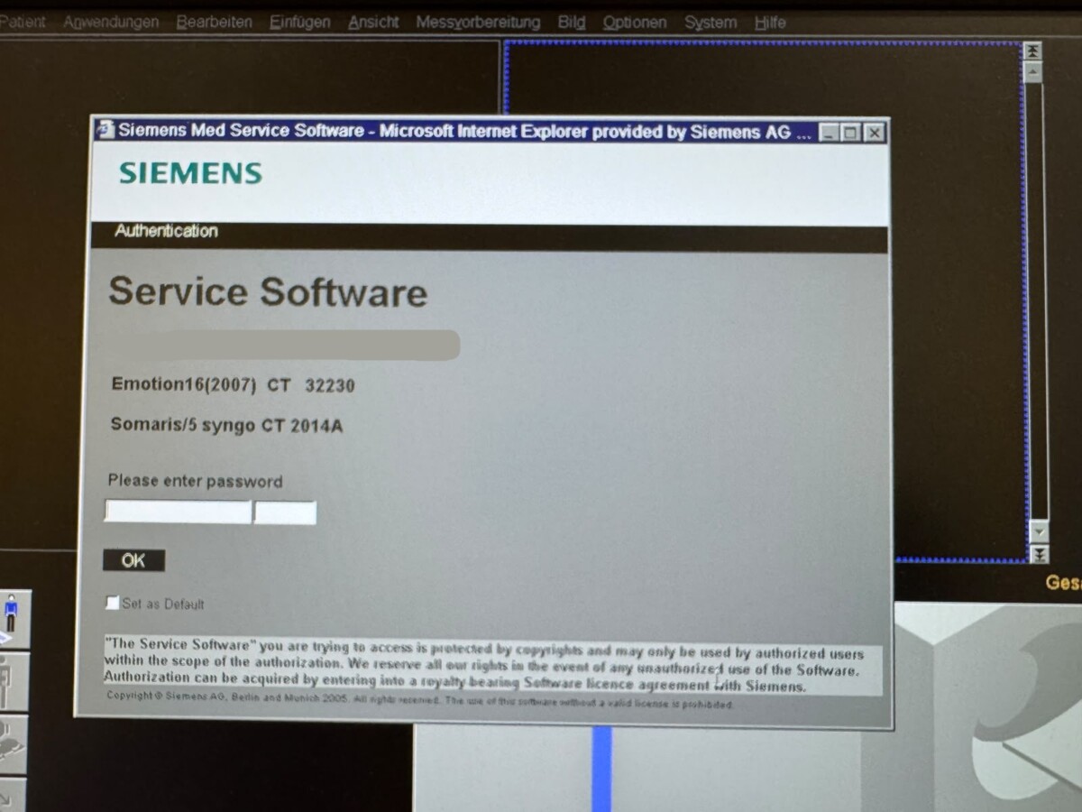Siemens - SOMATOM Emotion 16 - CT-Scanner - CT Scanner - REF 10165977 - Baujahr 2008