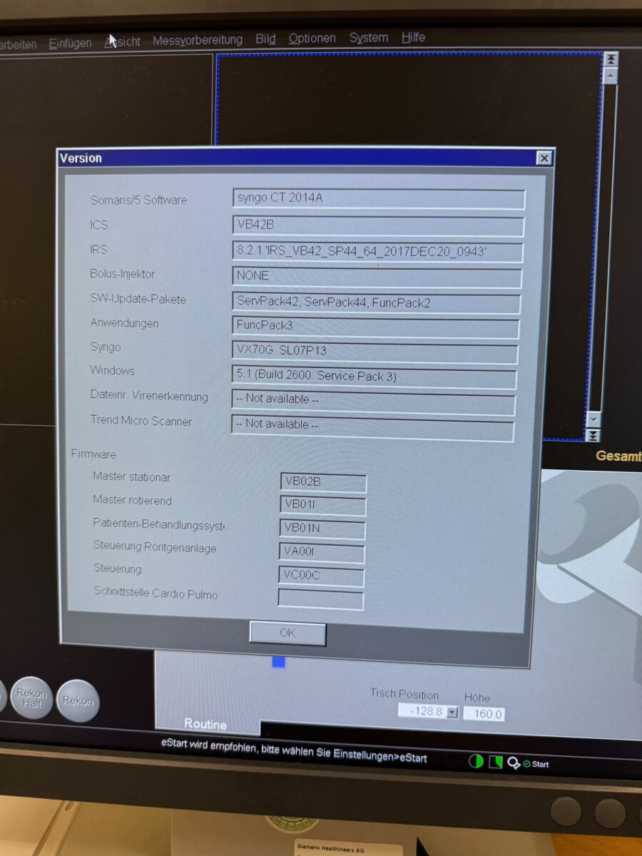 Siemens - SOMATOM Emotion 16 - CT-Scanner - CT Scanner - REF 10165977 - Baujahr 2008