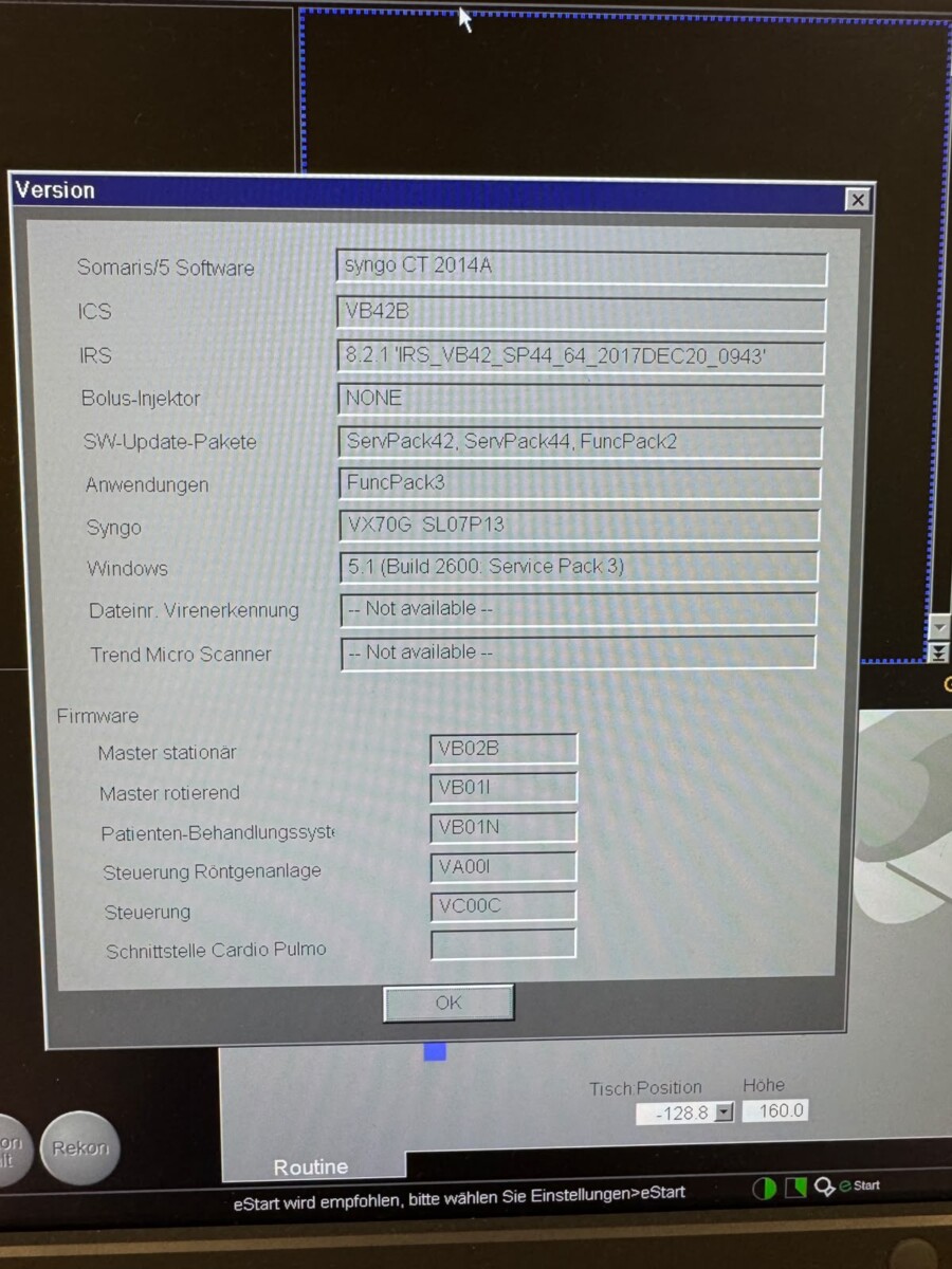 Siemens - SOMATOM Emotion 16 - CT-Scanner - CT Scanner - REF 10165977 - Baujahr 2008