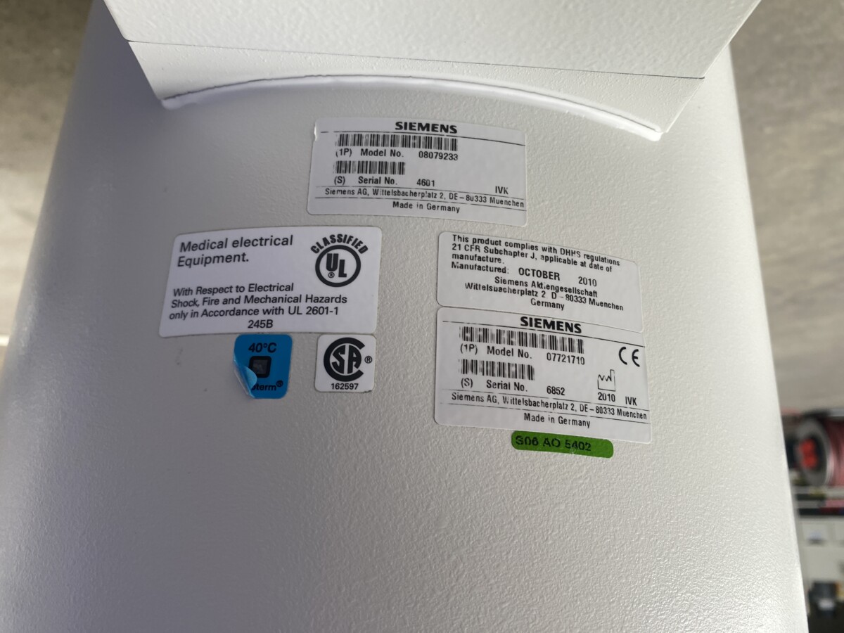 Siemens - ARCADIS Varic - C-Bogen-System - C-Arm System - REF 10143406 - Baujahr 2010