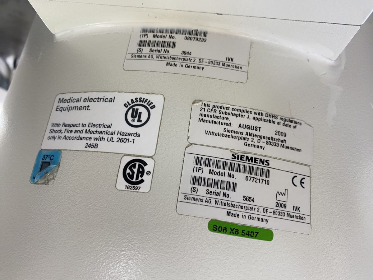 Siemens - ARCADIS Varic - C-Bogen-System - C-Arm System - REF 10143406 - Baujahr 2009