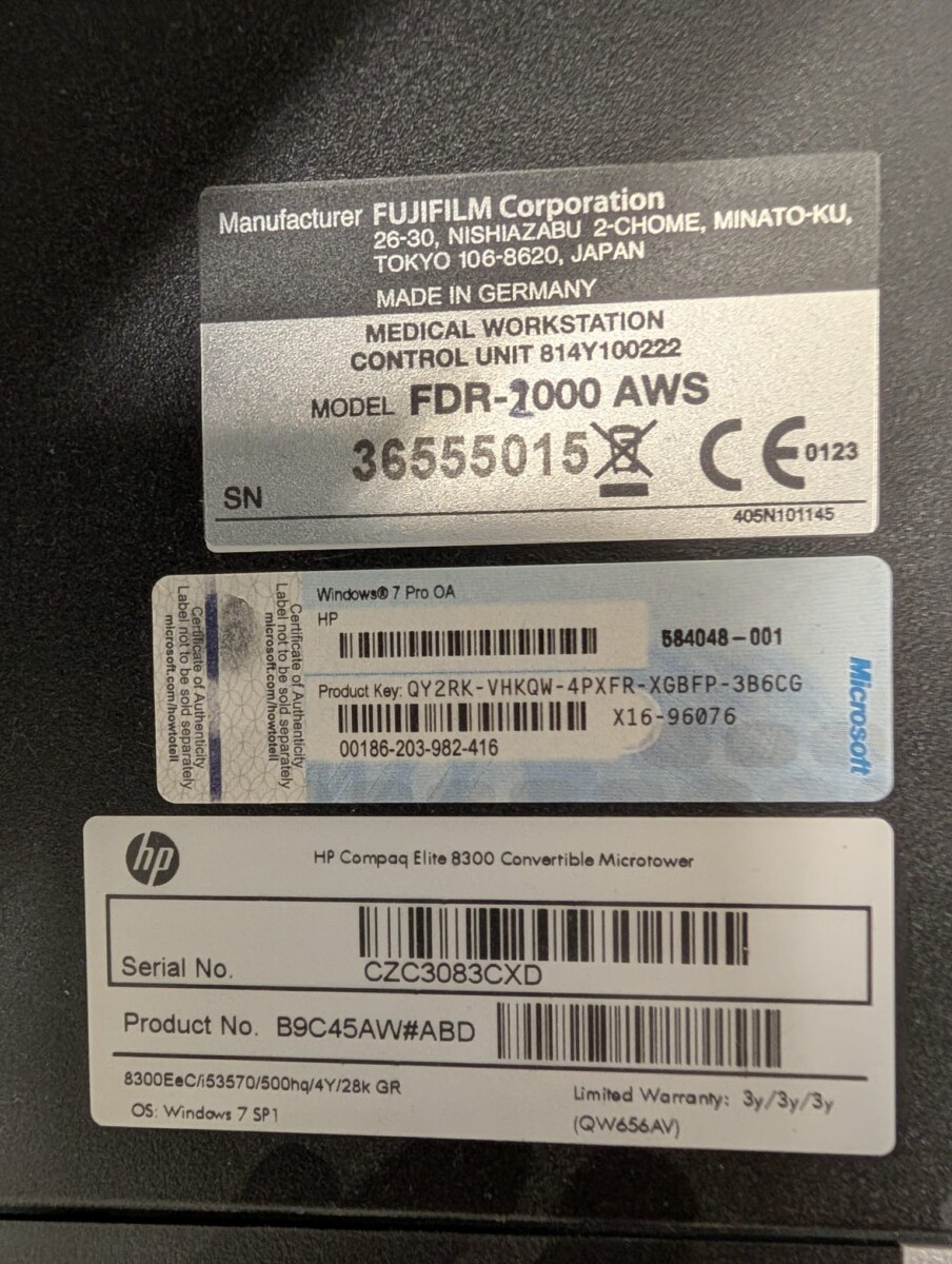 FUJIFILM - Amulet F - Mammographie-System - Mammography System - REF FDR MS-2500 - Baujahr 2013