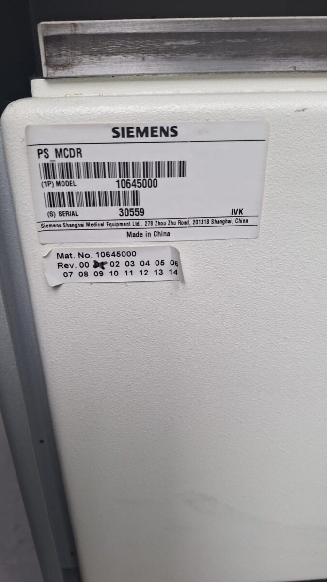 Siemens - MULTIX Select DR - Digitales Röntgensystem - Digital X-ray System - REF 10569624 - Baujahr 2016