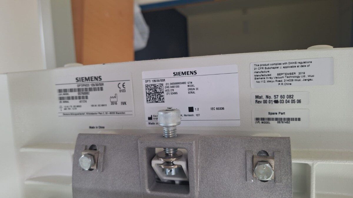 Siemens - MULTIX Select DR - Digitales Röntgensystem - Digital X-ray System - REF 10569624 - Baujahr 2016