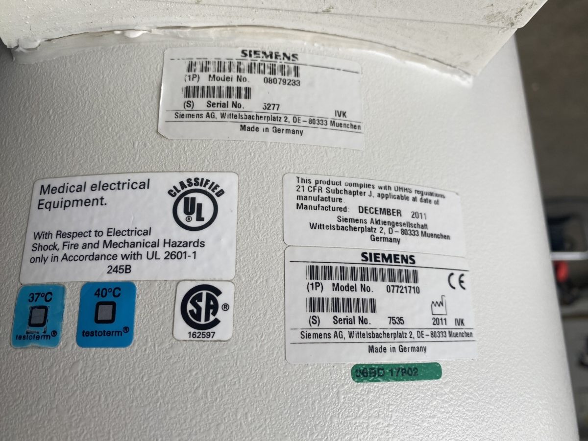 Siemens - ARCADIS Varic - C-arm System - C-Bogen-System - REF 10143406 - Baujahr 2011